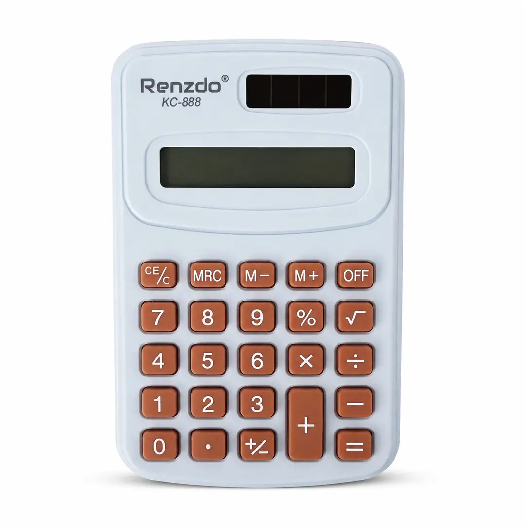 machine-hesab-1 ماشینحساب مینی رنزدو مدل KC-888 - با قابلیت خاموشی خودکار - Image 1